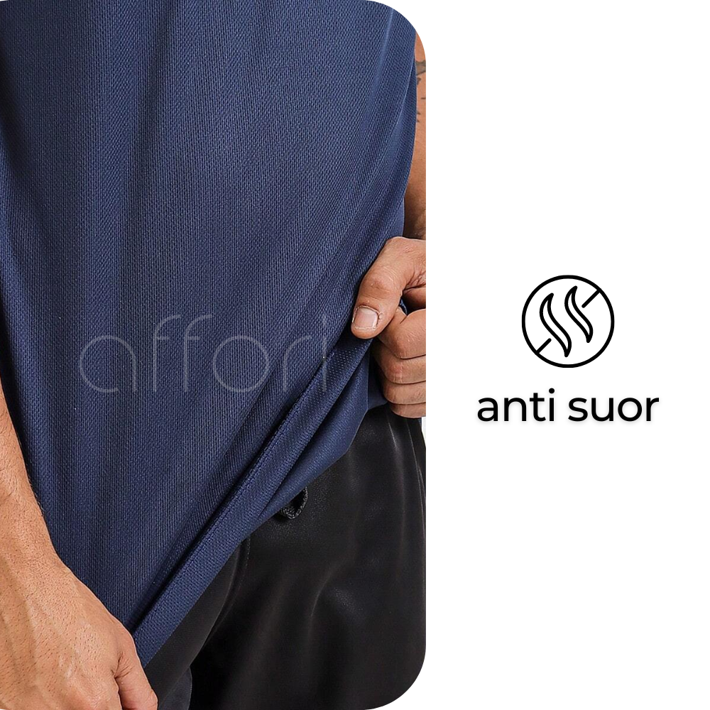 Kit 7 Camisetas Dry Fit Masculinas para Academia – Anti Suor