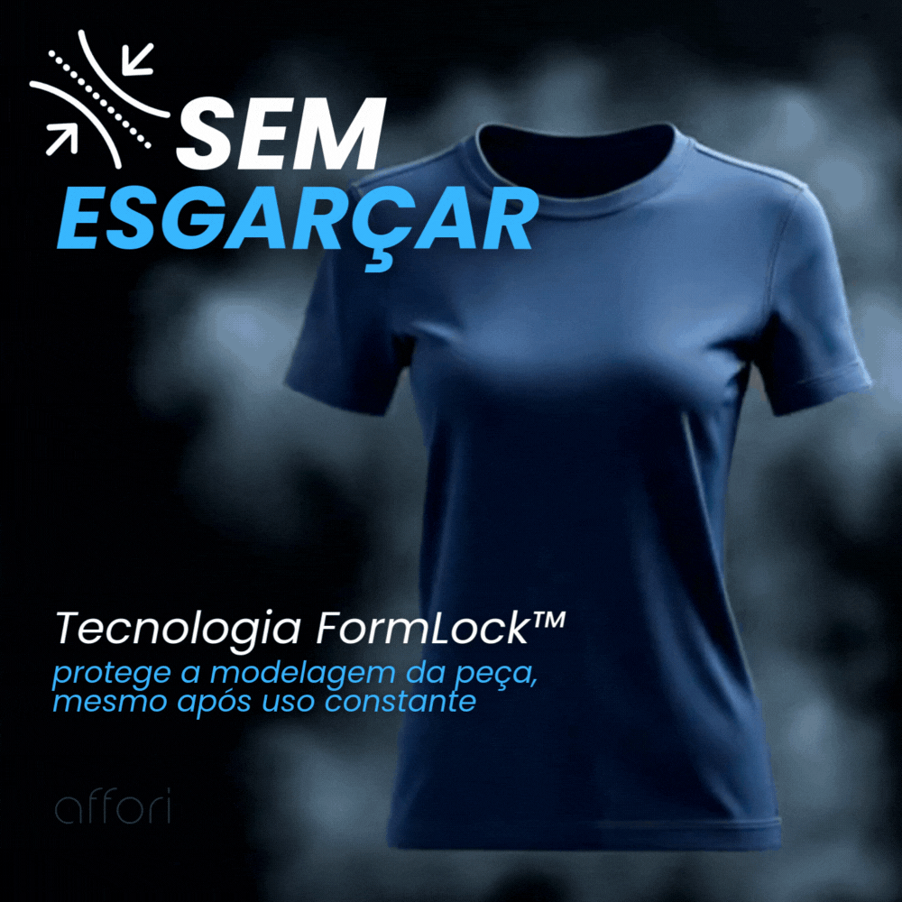 Kit 3 Camisetas tecnológicas Feminina Icetouch - Toque Gelado & Anti Odor