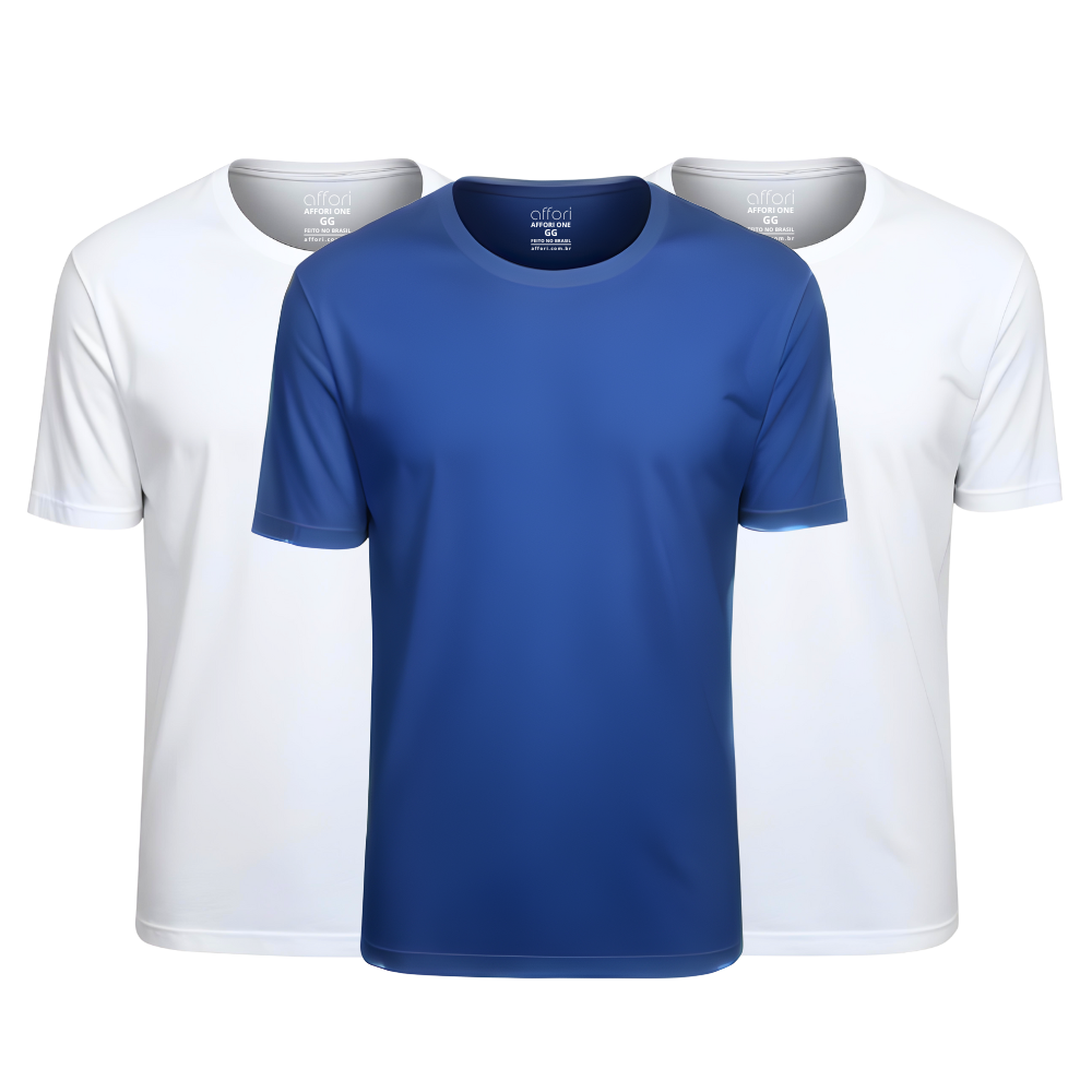Kit 3 Camisetas Tecnológicas Masculinas IceTouch - Promoção de Carnaval
