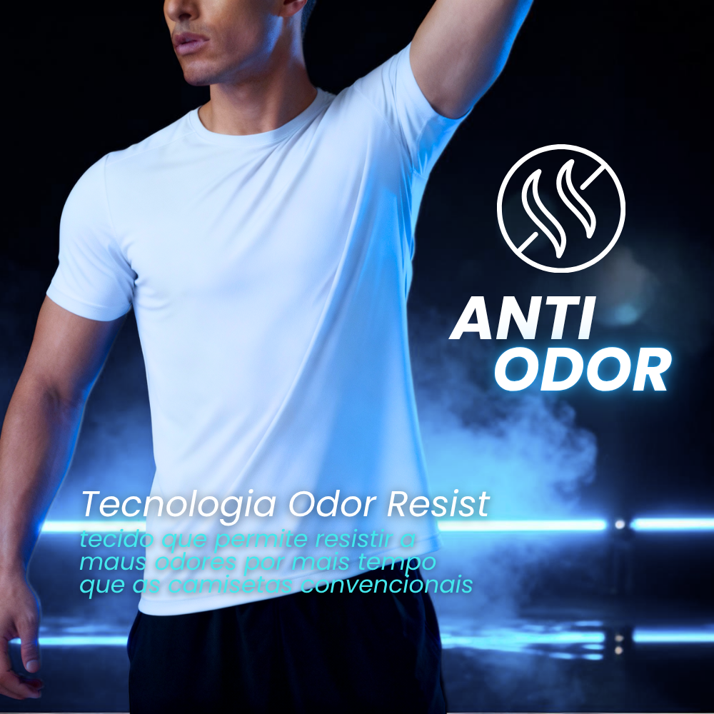 Kit 3 Camisetas Tecnológicas Masculinas IceTouch - Promoção de Natal