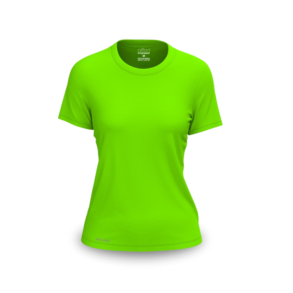 Camiseta Tecnológica Fitnesmart Feminina - Anti Suor – Affori
