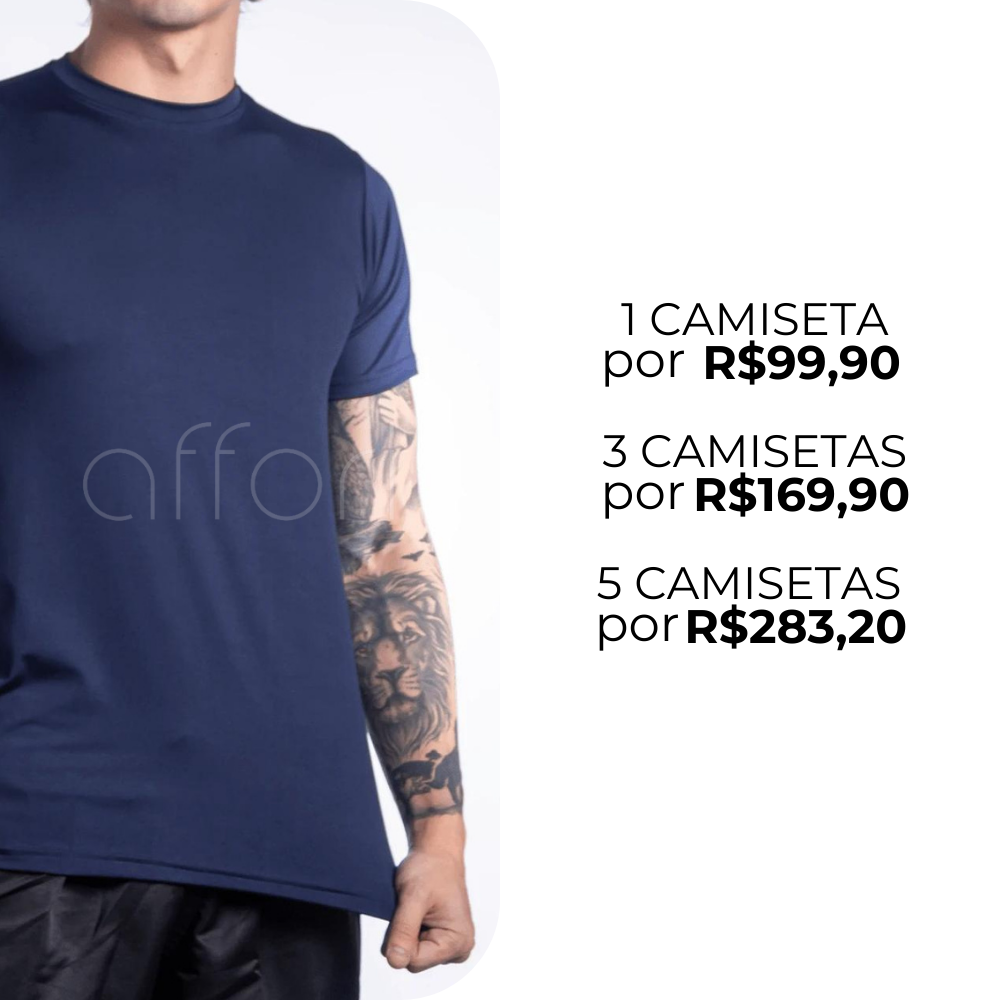 Camiseta Tecnológica Fitnesmart - Anti Suor