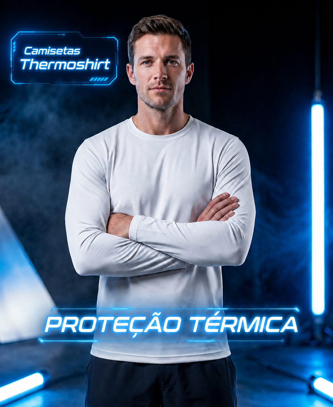 Camiseta Tecnológica Manga Longa