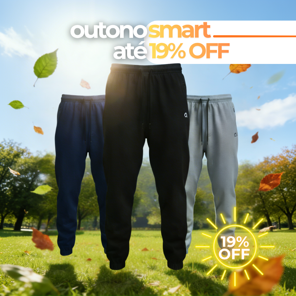 Kit 3 Calças Masculinas Tecnológicas Light-X - Outonosmart