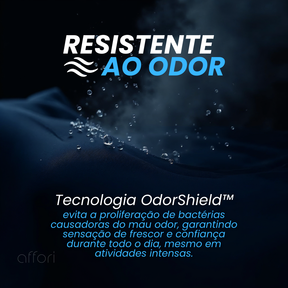 Kit 3 Camisetas tecnológicas Feminina Icetouch - Toque Gelado & Anti Odor