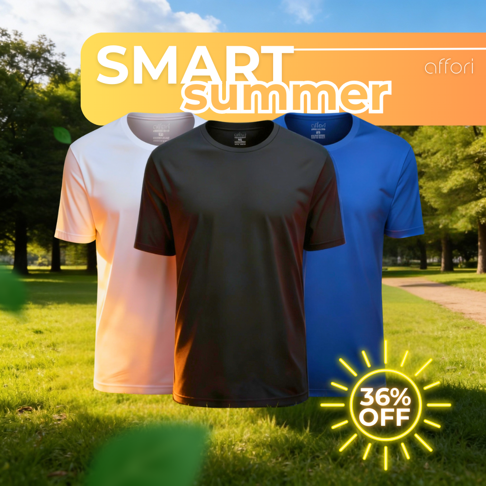 Kit 3 Camisetas Tecnológicas Masculinas IceTouch - Promoção de Verão