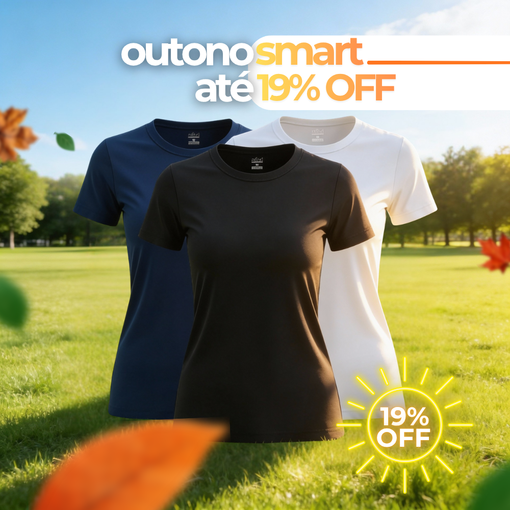 Kit 3 Camisetas tecnológicas Femininas Icetouch - Outonosmart