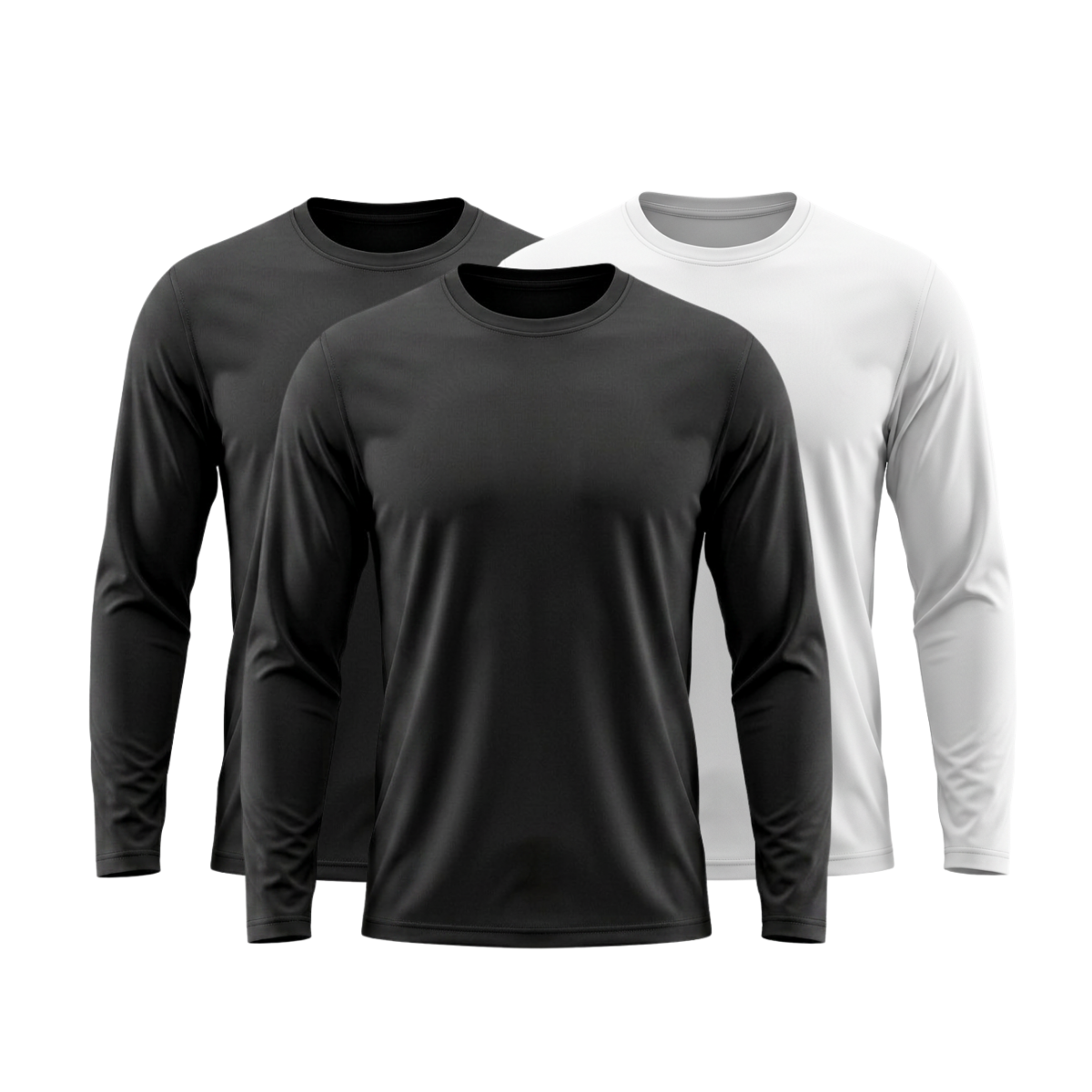 Kit 3 Camisetas Manga Longa Tecnológicas - ThermoShirt