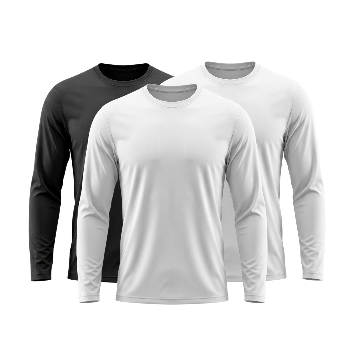 Kit 3 Camisetas Manga Longa Tecnológicas - ThermoShirt