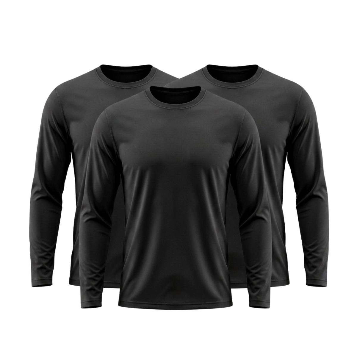 Kit 3 Camisetas Manga Longa Tecnológicas - ThermoShirt