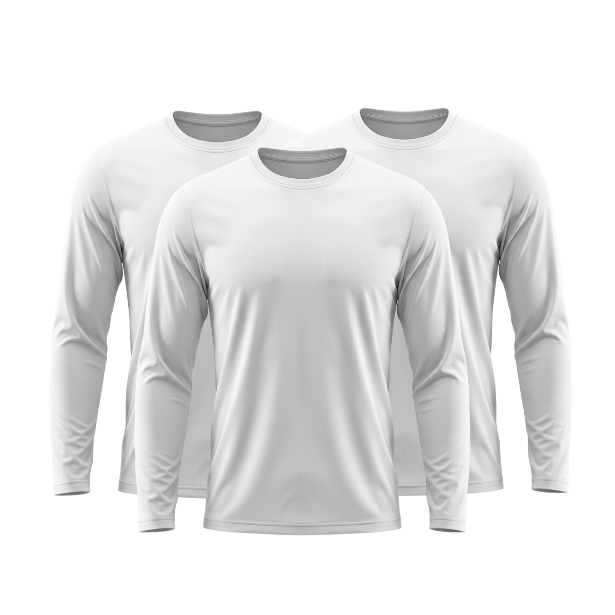 Kit 3 Camisetas Manga Longa Tecnológicas - ThermoShirt