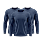Kit 3 Camisetas Manga Longa Tecnológicas ThermoShirt - Inverno Tech