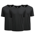 Kit 3 Camisetas Tecnológicas Toque Gelado - Ice Touch & Anti Odor