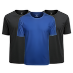 Kit 3 Camisetas Tecnológicas Toque Gelado - Ice Touch & Anti Odor