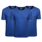 Kit 3 Camisetas Tecnológicas Toque Gelado - Ice Touch & Anti Odor