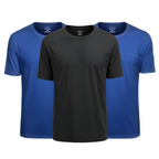 Kit 3 Camisetas Tecnológicas Toque Gelado - Ice Touch & Anti Odor