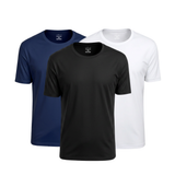 Kit 3 Camisetas Tecnológicas Toque Gelado - Ice Touch & Anti Odor