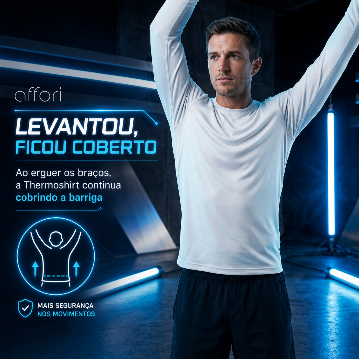 Kit 3 Camisetas Manga Longa Tecnológicas - ThermoShirt