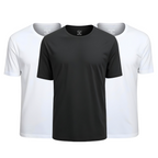 Kit 3 Camisetas Tecnológicas Toque Gelado - Ice Touch & Anti Odor