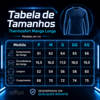 Kit 3 Camisetas Manga Longa Tecnológicas ThermoShirt - Inverno Tech