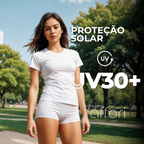 Kit 5 Camisetas Femininas Fitnesmart - Anti Suor