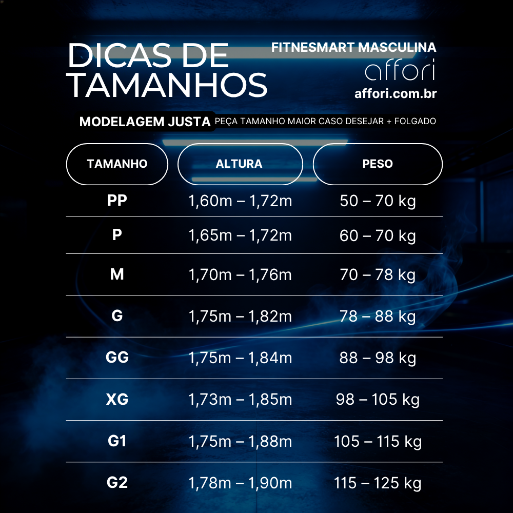 Kit 3 Camisetas Tecnológicas Masculinas FitneSmart - Anti-Suor