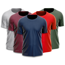 Kit 5 Camisetas FitneSmart™ - Anti-Suor e Anti Odor