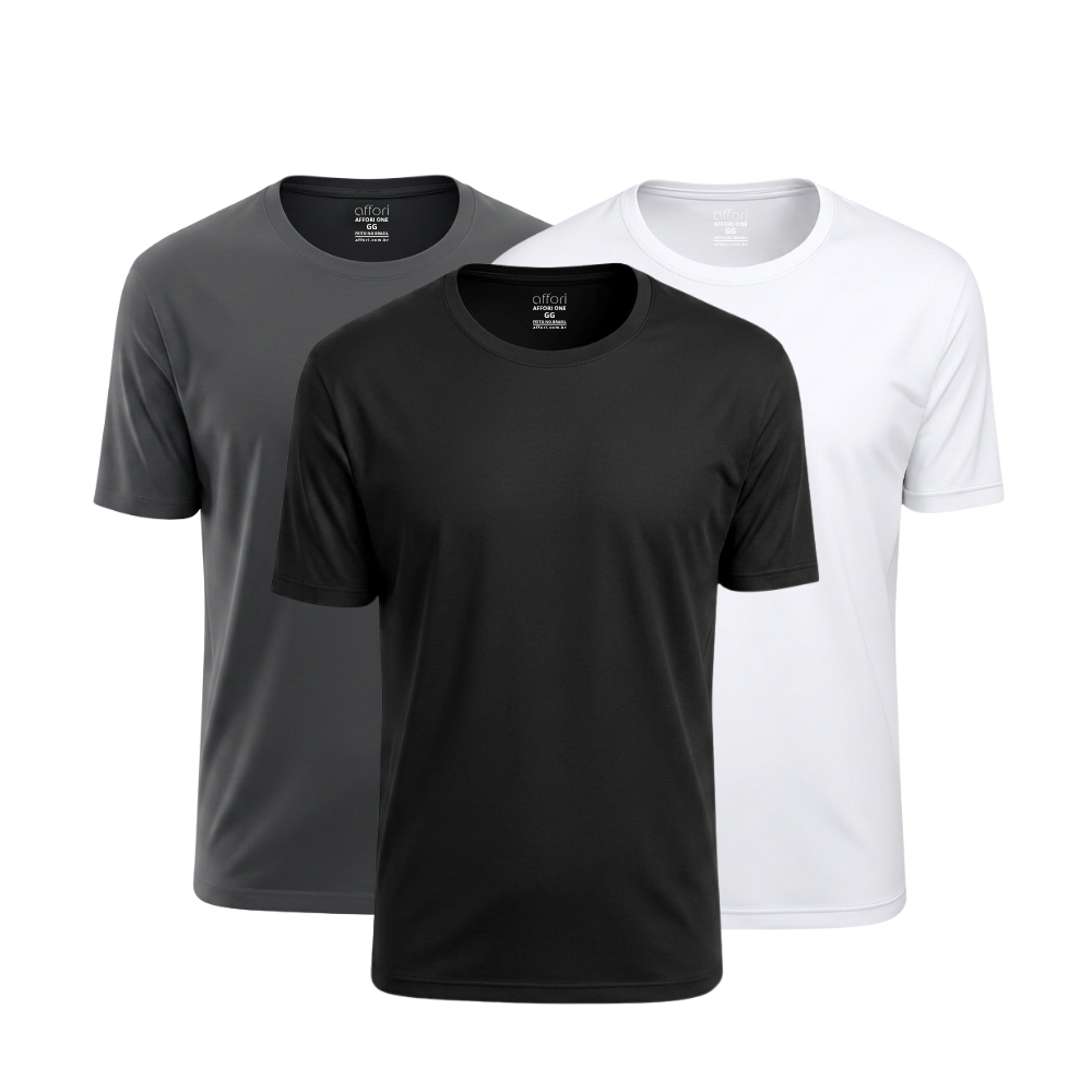 Kit 3 Camisetas Tecnológicas Masculinas IceTouch - Outonosmart