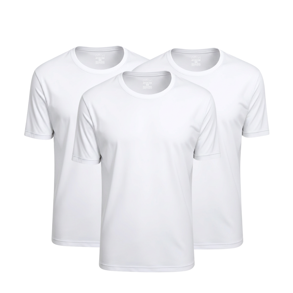 Kit 3 Camisetas Tecnológicas Masculinas IceTouch - Outonosmart