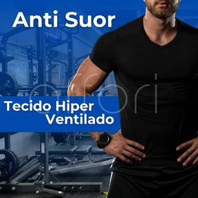 Kit 3 Camisetas FitneSmart™ - Anti-Suor e Anti Odor