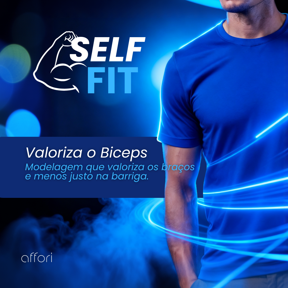 Kit 3 Camisetas Tecnológicas Masculinas FitneSmart - Anti-Suor