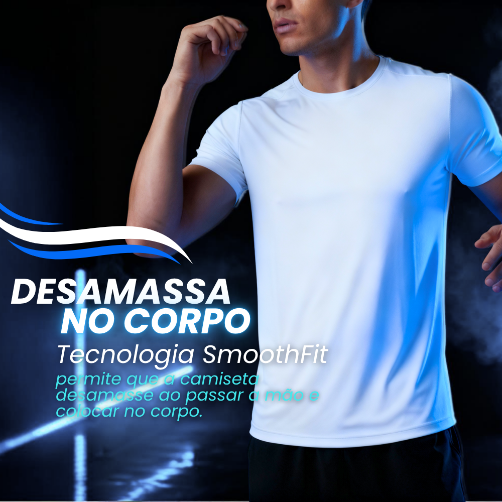 Kit 3 Camisetas Tecnológicas Masculinas IceTouch - Mês do Consumidor