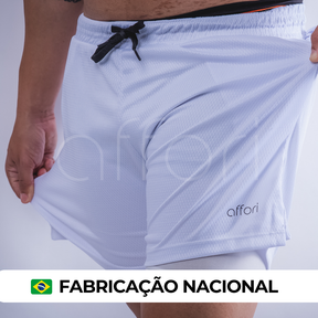 Shorts Compressão 2 em 1 - Affori Tight