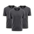 Kit 3 Camisetas Tecnológicas Toque Gelado - Ice Touch & Anti Odor