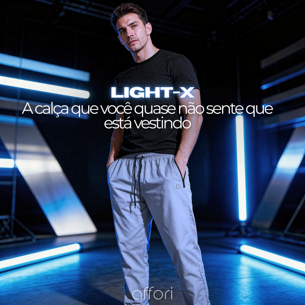 Kit 3 Calças Masculinas Tecnológicas Light-X - Promoção Mês do Consumidor