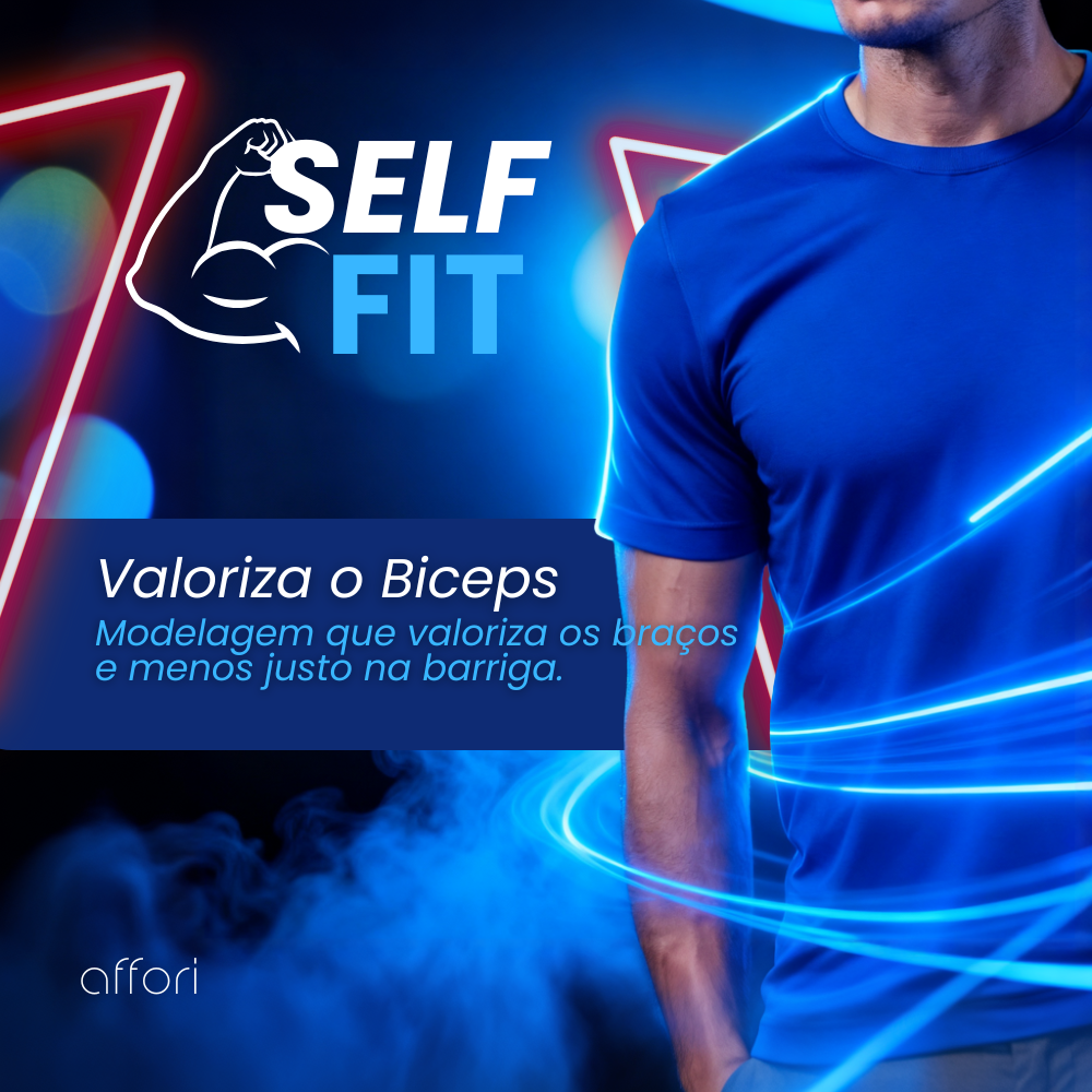 Kit 5 Camisetas Tecnológicas Masculinas FitneSmart - Mês do Consumidor