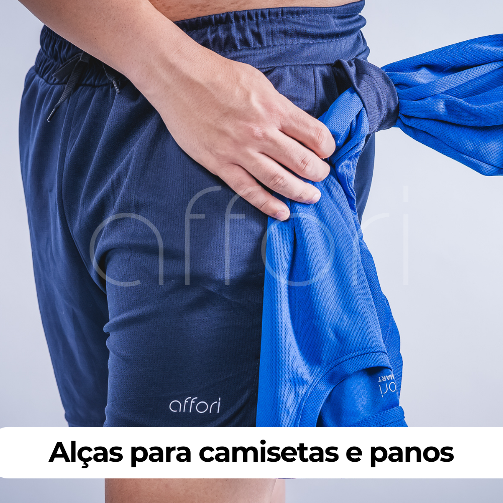 Shorts Compressão 2 em 1 - Affori Tight