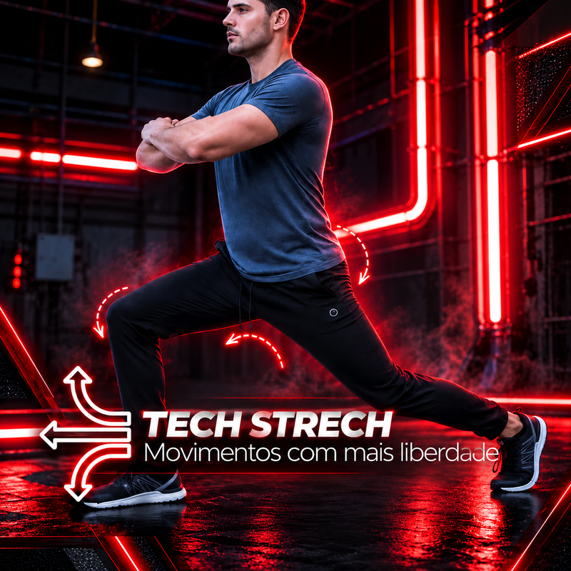 Tecnologia Tech Stretch e mobilidade da calça Light-X