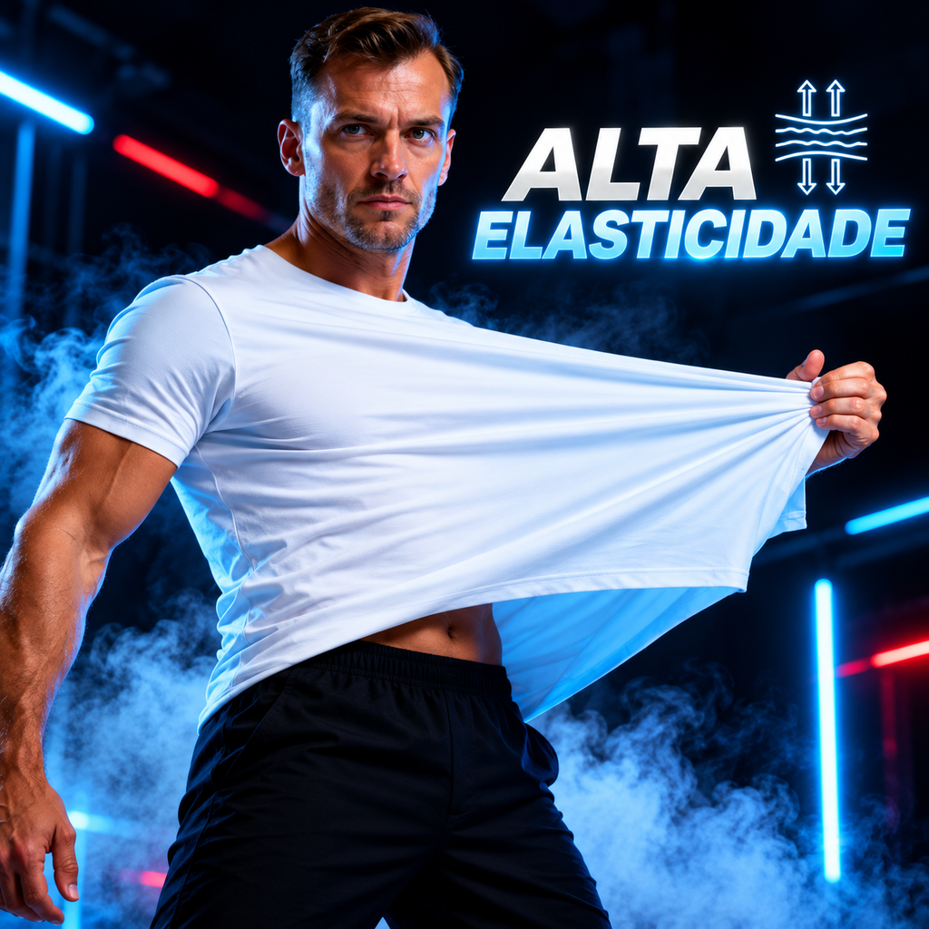 Camiseta Tecnológica Toque Gelado & Anti Odor - Ice Touch | Black November