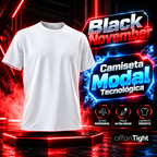 Camiseta Modal Tecnológica Anti Odor - Modal One | Black November