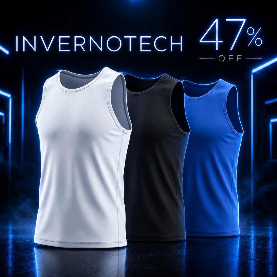 Kit 3 Regatas Tecnológicas Fitnesmart Anti-Suor - InvernoTech