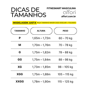 Kit 5 Camisetas Tecnológicas FitneSmart Masculinas - Promoção de Inverno