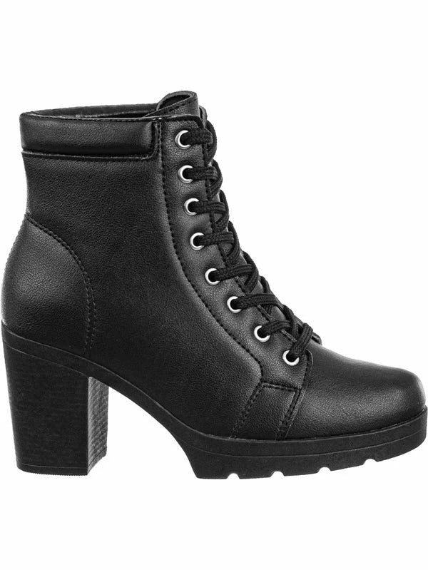 Bota Feminina Salto Alto Cano Curto - Liz