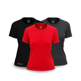 Vermelho - Cinza C - Preto