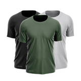 Preto - Branca - Verde Militar