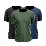 Preto - Azul - Verde Militar