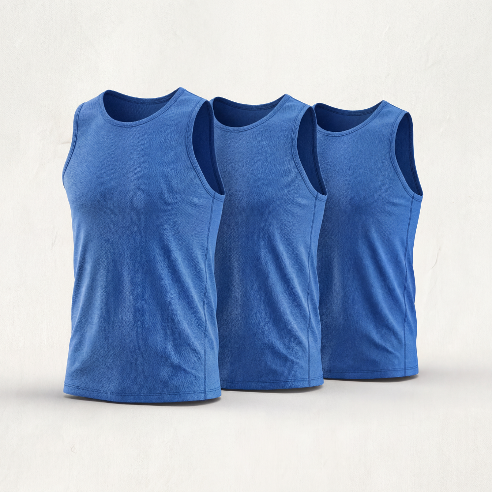 Kit 3 Regatas FitneSmart - Anti Suor