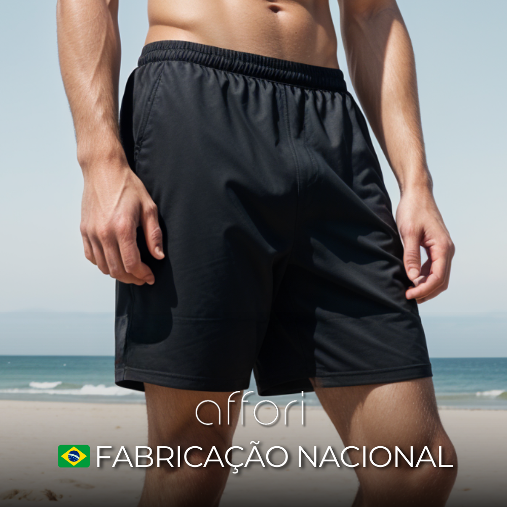 Shorts Masculino Tecnológico Fitnesmart - Anti Suor e Odor