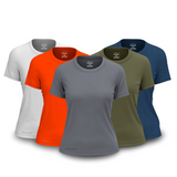 Cinza Médio - Verde Militar - Laranja Neon - Azul Marinho - Branco