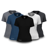 Preto - Branco - Azul Marinho - Cinza Chumbo - Cinza Médio